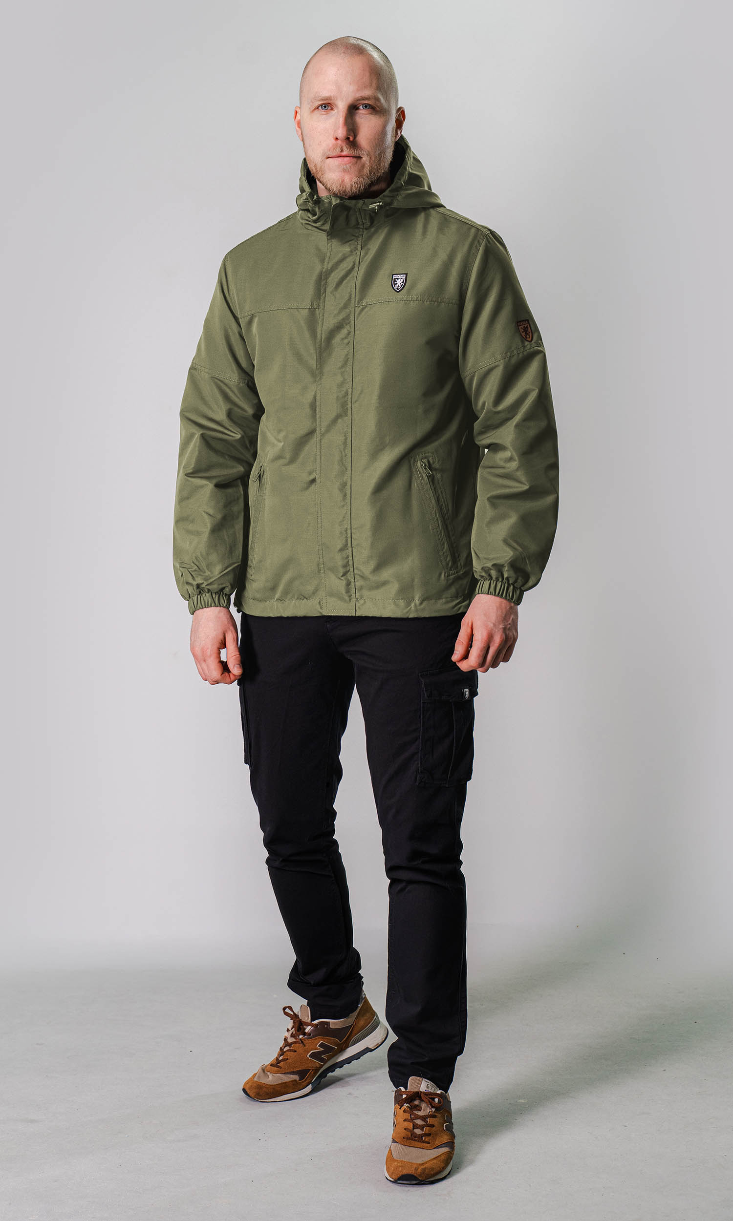 Full Face Jacke "Legion" Olive – Bild 5