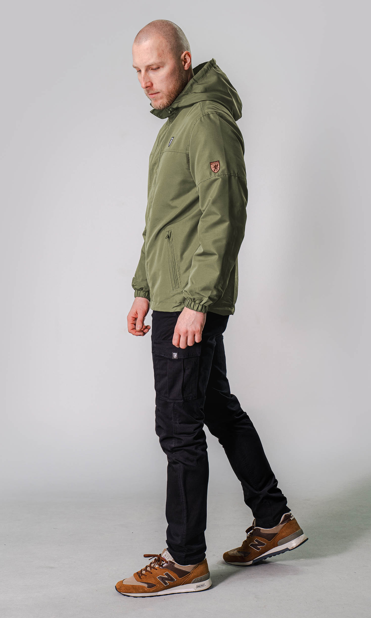 Full Face Jacke "Legion" Olive – Bild 6