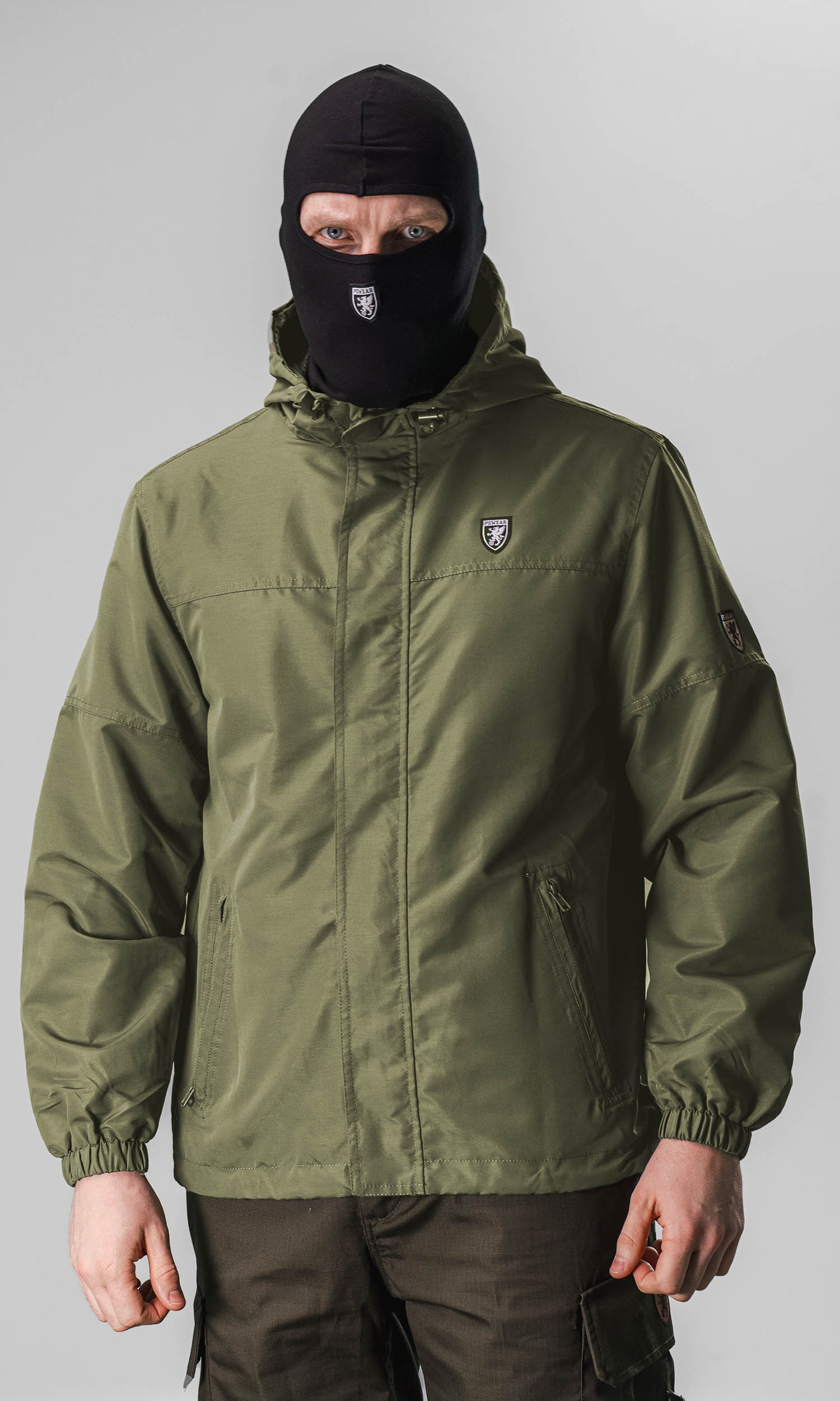 Full Face Jacke "Legion" Olive – Bild 4