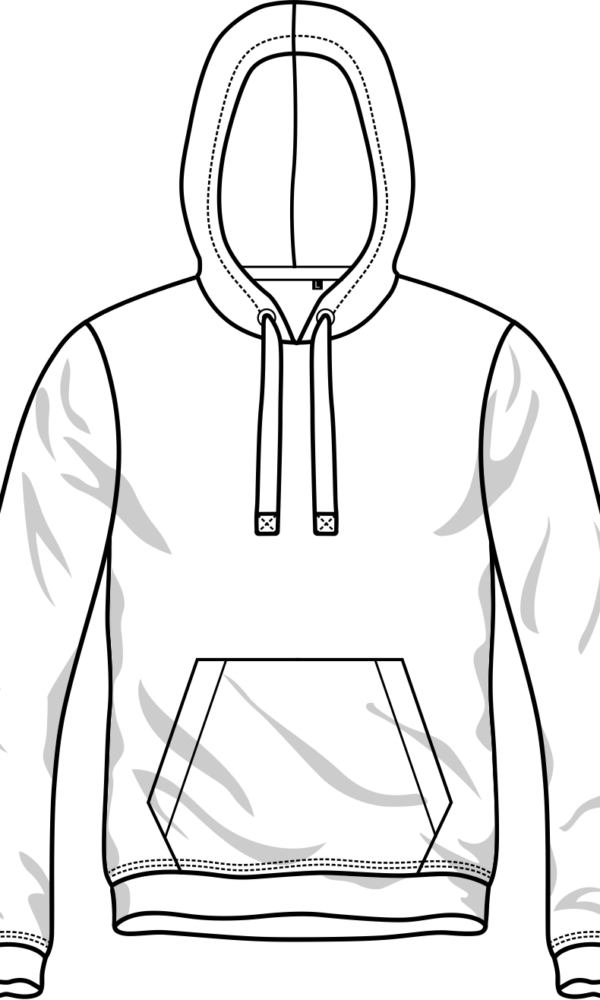 SAMPLE Bluza z kapturem