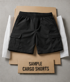 SAMPLE Spodenki cargo