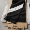 SAMPLE Silk printed scarf
