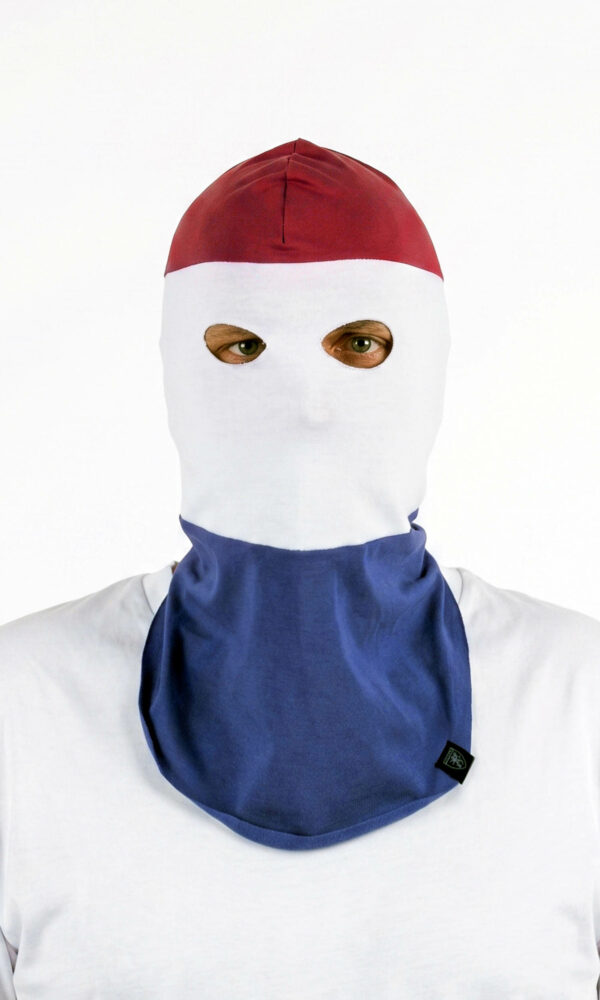 Balaclava „Storm Shield” Red/White/Blue