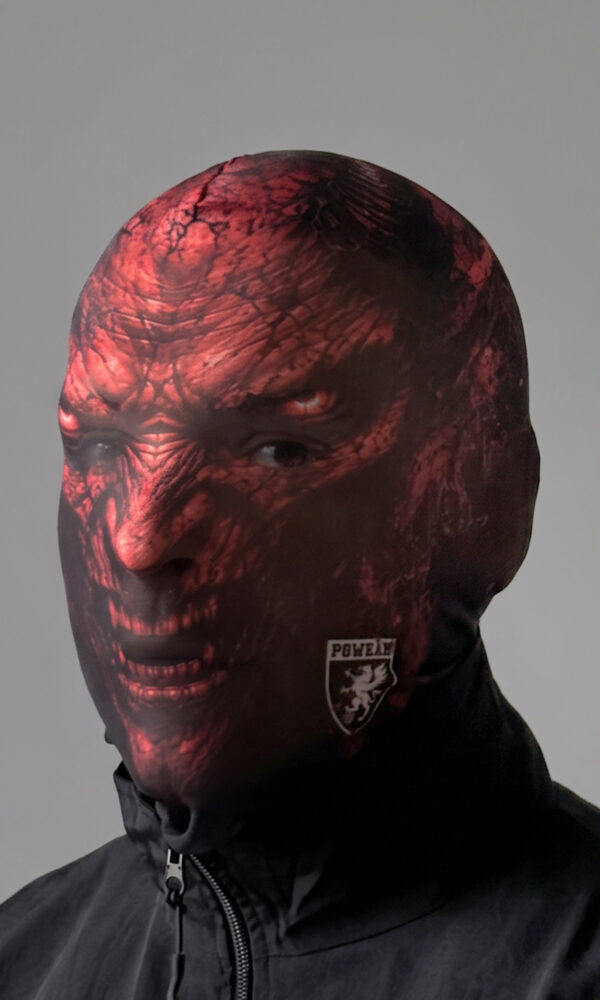 Alternative view of Sturmhaube "Red Devil"